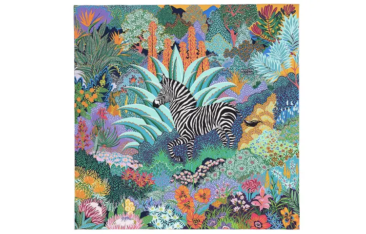 HERMES Silk Silk Scarves Women's