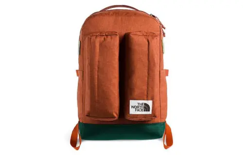 THE NORTH FACE Backpacks Zip Closure Dark Red Unisex