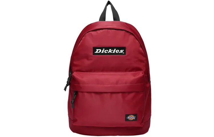Dickies Nylon Fabric Backpack Regular Unisex Red
