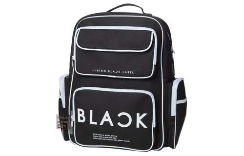 Li Ning Polyester Backpack Regular Men's Black