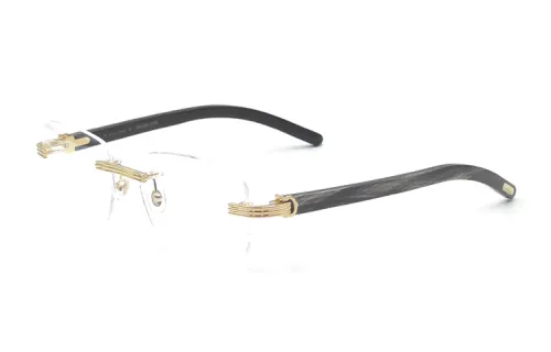Cartier Rectangular Frame Glasses