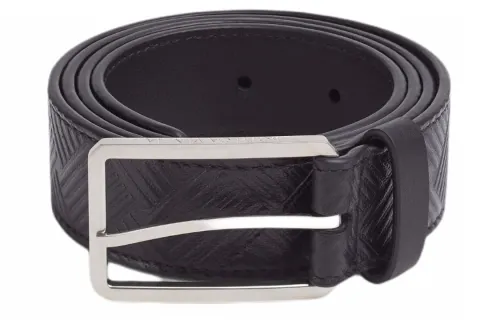 Bottega Veneta Leather Belts Men's Black