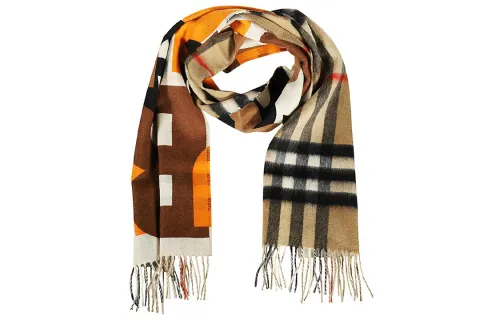 Burberry Knit Scarves Women's Walnut