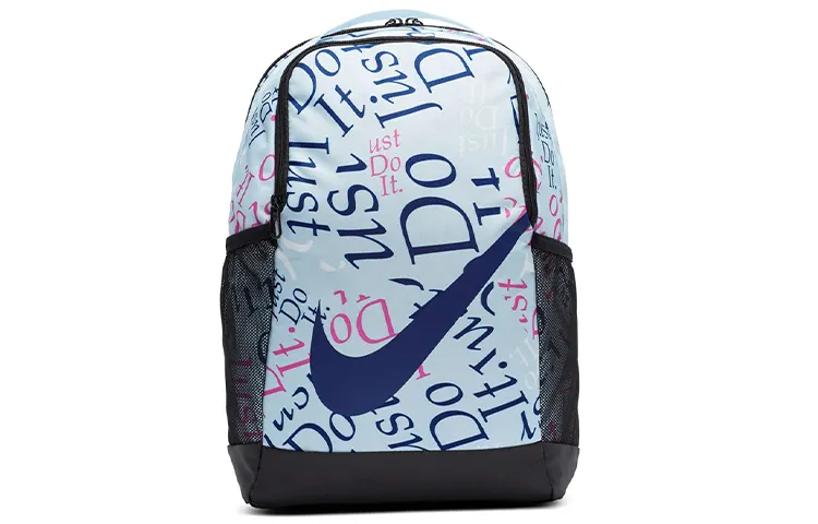 Nike Polyester Backpack Regular Unisex Blue