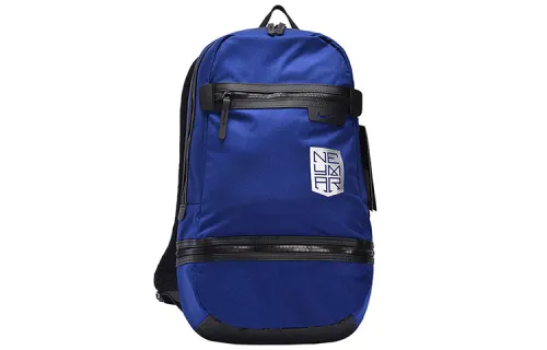 Nike Polyester Backpack Regular Unisex Royal Blue