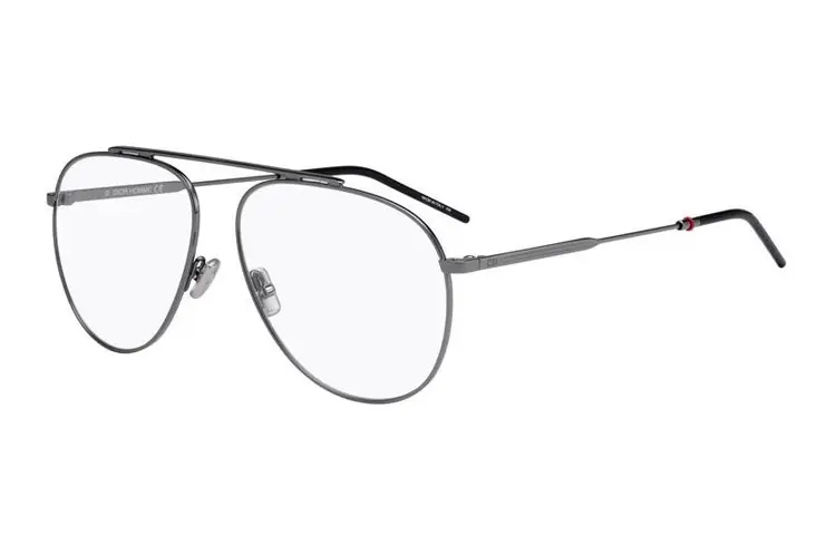 DIOR Prescription Glasses Men's Gunmetal
