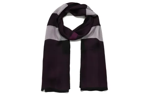 Burberry Knit Scarves Women's Purple