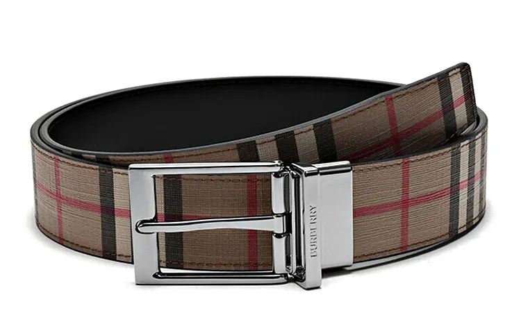 Burberry Leather Belts Men's