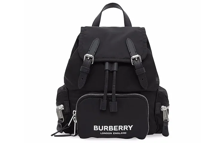 Burberry Nylon Backpack Small Unisex Black