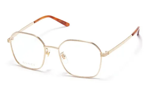 GUCCI Irregular Shape Eyeglass Frames Unisex