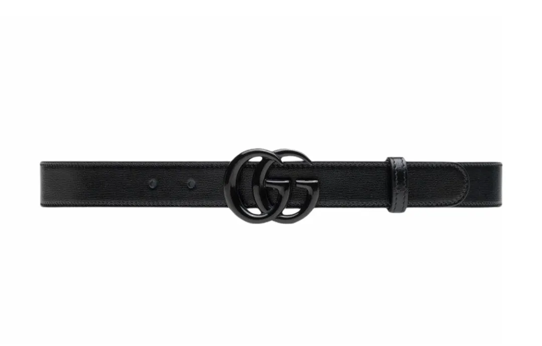 GUCCI Gg Marmont Thin Buckle Belt