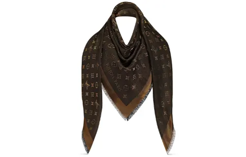 LOUIS VUITTON M76337 So Shine Monogram Shawl