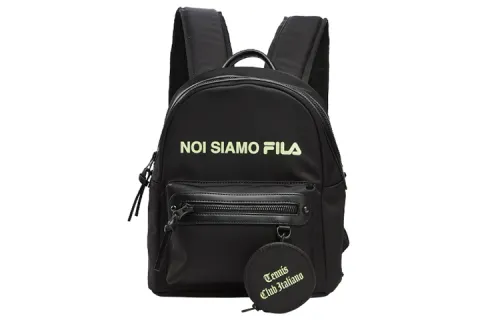 FILA FUSION Fabric Backpack Regular Women's Pitch Black