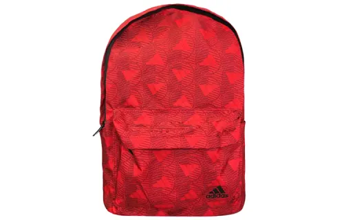 Adidas Polyester Backpack Regular Unisex Red
