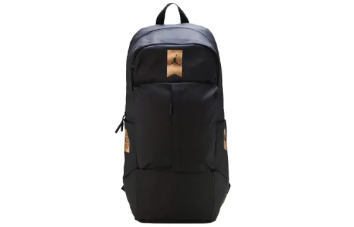 Jordan Polyester Basketball Bag Backpack Unisex Black