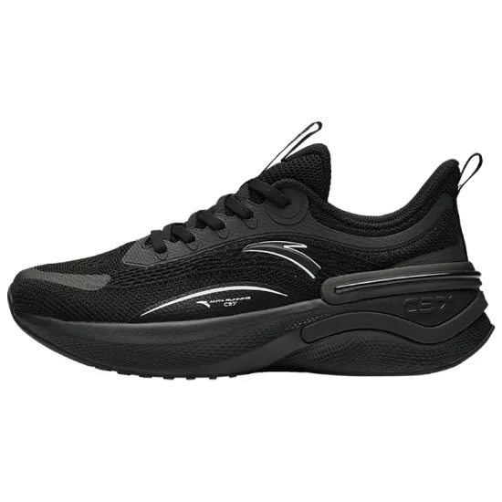 ANTA C37 Series Running Shoes Women's Low-Top Ivory White/Black