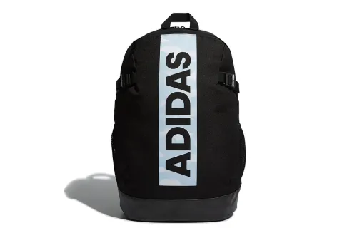 Adidas Polyester Fabric Backpack Regular Unisex Black