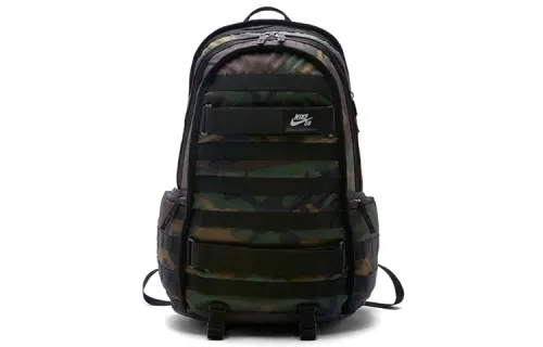 Nike Polyester Backpack Regular Unisex Camouflage