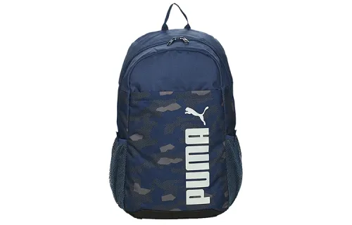 PUMA Fabric Backpack Regular Dark Denim Blue