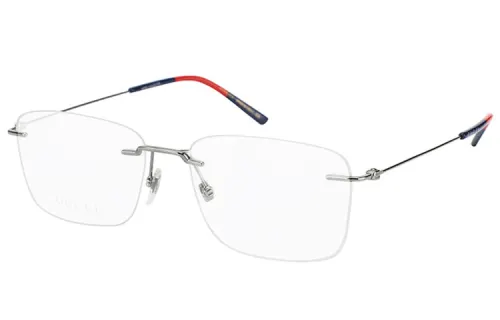 square-frame glasses