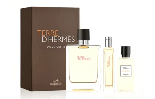 Hermes Hermes Earth Perfume Body Lotion Set