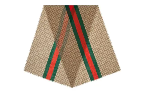 GUCCI Knit Scarves Men's Beige