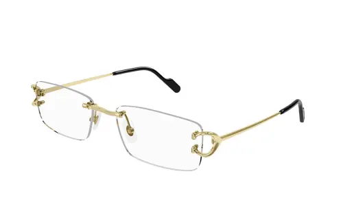 Cartier Prescription Glasses Men's Gold