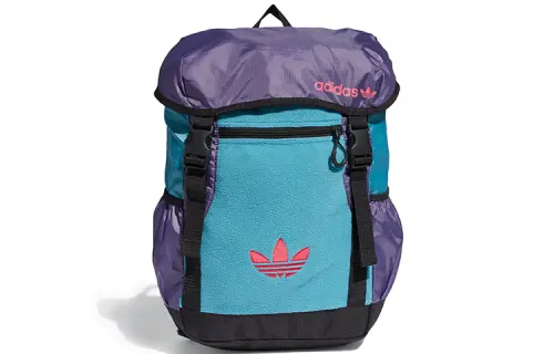 Adidas Originals Trefoil Polyester Backpack Regular Unisex Technology Purple