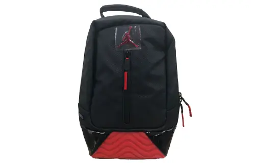 Jordan Polyester Basketball Bag Backpack Small Unisex Black Red