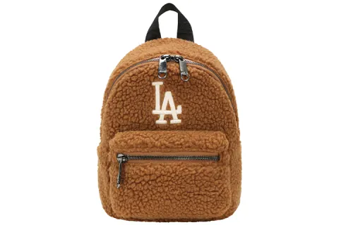 MLB Polyester Backpack Mini Unisex Brown