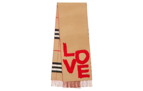 Burberry Cashmere Knit Scarves Unisex