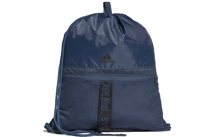 Adidas Polyester Backpack Backpacks Unisex Navy Blue