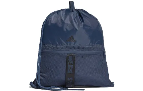 Adidas Polyester Drawstring Bag Backpack Regular Unisex Navy Blue