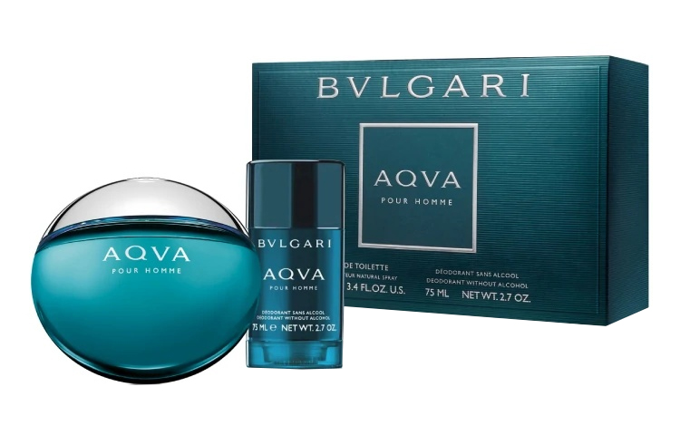 BVLGARI Bvlgari, perfume, antiperspirant, fresh set, 100 ml, 75 ml