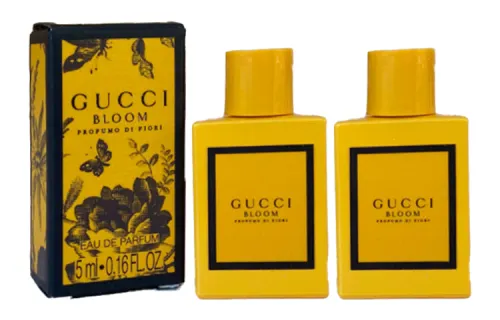 GUCCI Sample Size Flower Joy Dreamy Perfume Sample, Floral Scent Family Eau De Parfum EDP 5ml/5ml*2