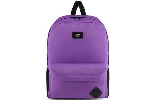 Vans Polyester Backpack Unisex Purple