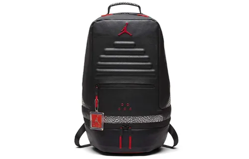 Jordan Polyester Basketball Bag Backpack Unisex Black