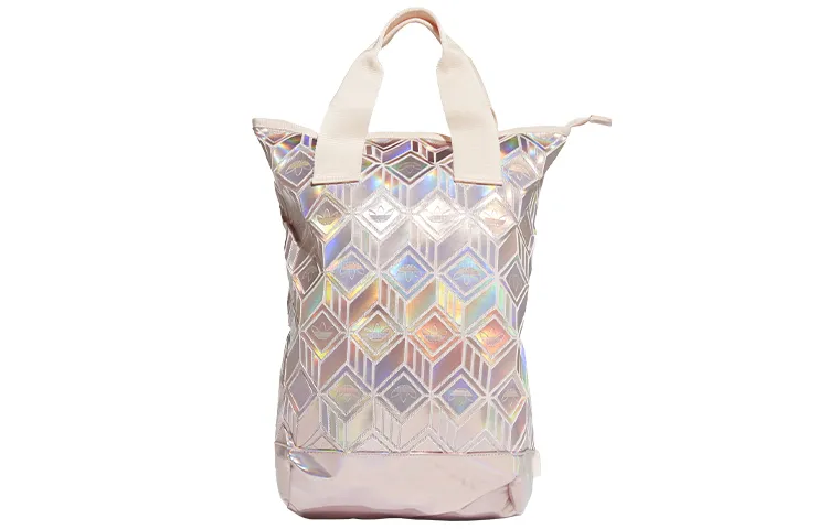Adidas Originals Artificial Leather Backpack Regular Unisex Dazzling Color Copper Metallic