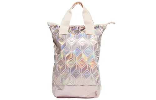 Adidas Originals Artificial Leather Backpack Regular Unisex Dazzling Color Copper Metallic