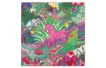 HERMES Scarves Women's Peach Pink Zebra