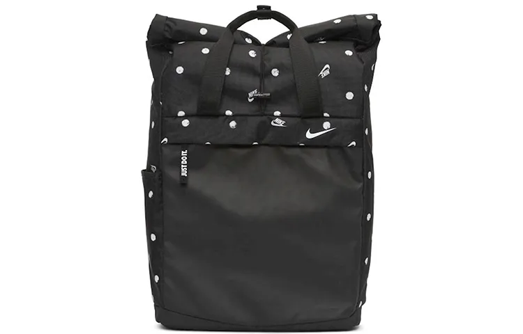 Nike Polyester Handbag Backpack Regular Unisex Black