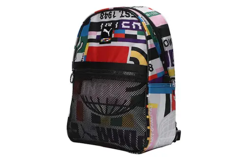 PUMA Canvas Backpack Regular Women's Multicolor