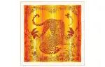 HERMES Carre Scarves Women's Orange