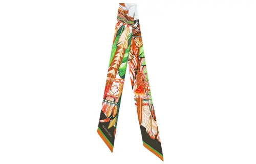 HERMES Scarves Unisex Brown