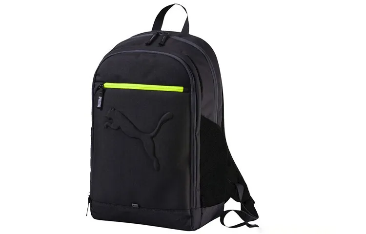 PUMA Nylon Polyester Backpack Regular Unisex Asphalt