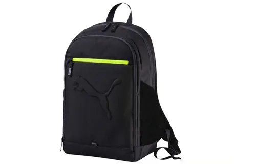 PUMA Nylon Polyester Backpack Regular Unisex Asphalt