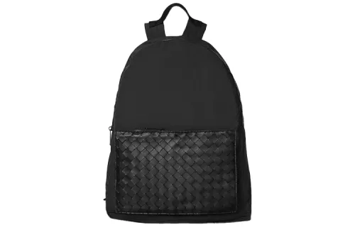 Bottega Veneta Sheepskin Backpack Regular Men's Black