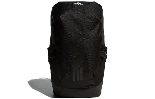 Adidas Travel Nylon Fabric Backpack Unisex Black