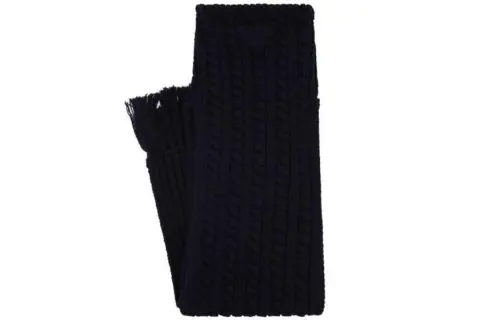 PRADA Knit Scarves Unisex Blue