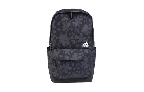 Adidas Polyester Backpack Unisex Blue Gray